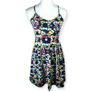 XHILARATION MULTICOLOR DRESS SZ.M EUC